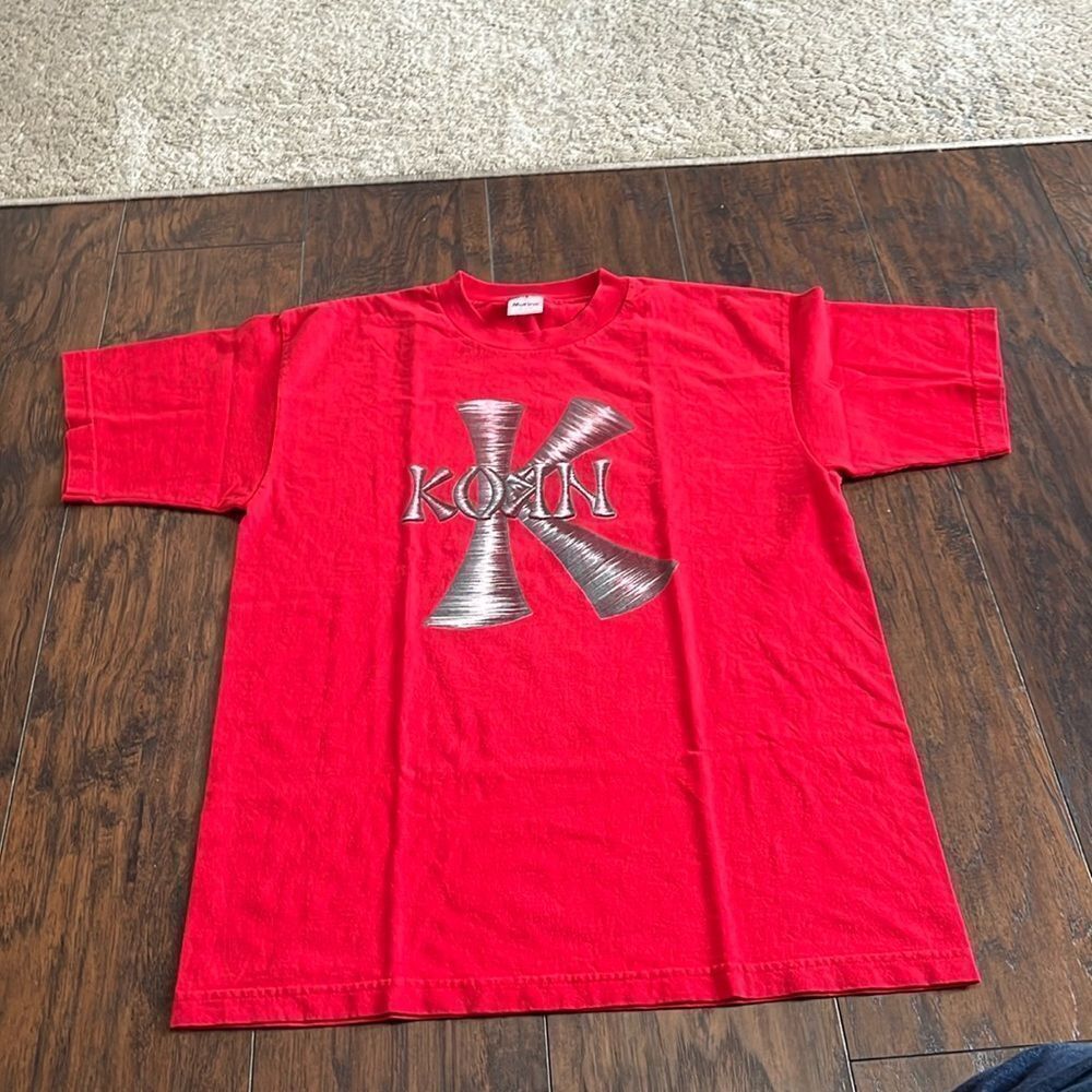 VTG Murina 1998 Korn‎ Follow the Leader band tee shirt size L in EUC made in USA